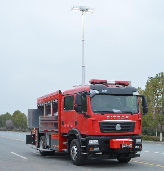 豪沃5噸泡沫消防車