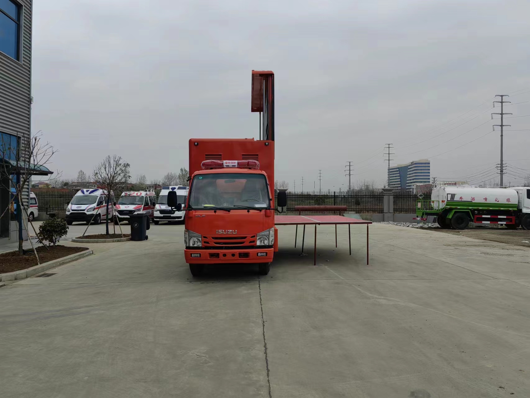 森林消防宣傳車