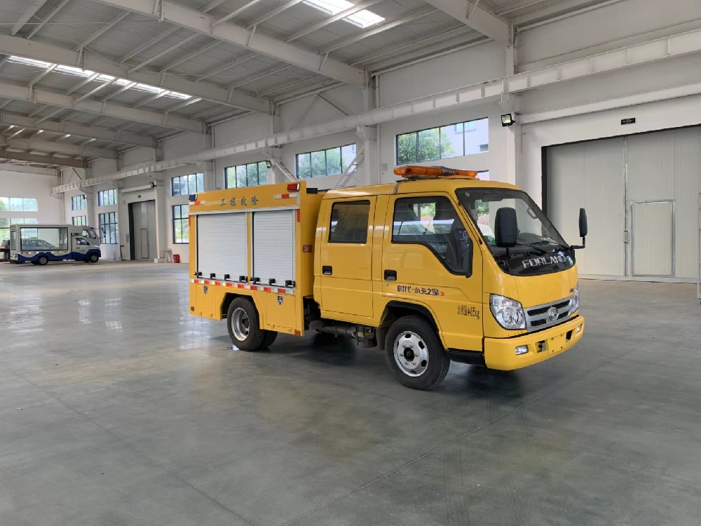 福田小卡3雙排救險車