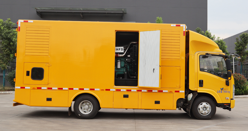 五十鈴600P電源車（50-150KW）