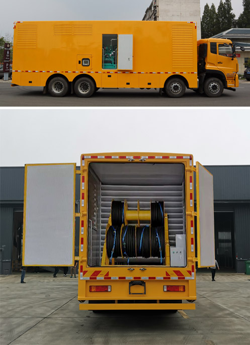 東風天龍8*4電源車（500-1200KW）