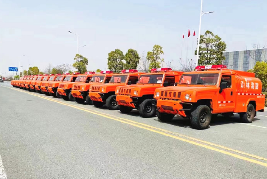 藍牌勇士四驅越野消防車